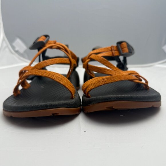 Chaco Z Volv 2 Womens Outdoor Sandals Size 5 Adjustable Black/Orange - Picture 7 of 15